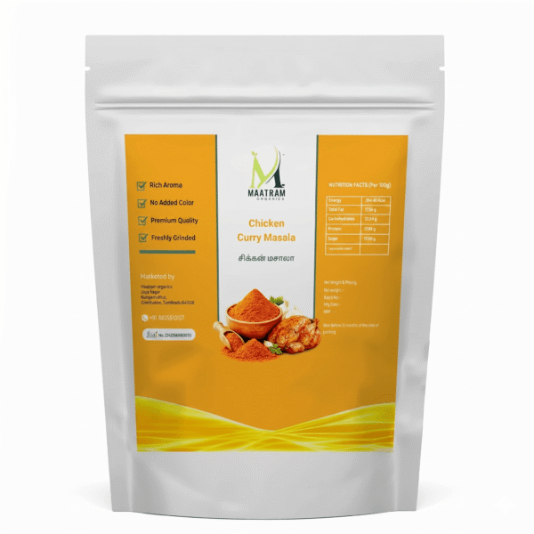 Maatram Organics | Chicken Curry Masala- 250g