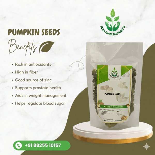 Pumpkin seeds | Raw & Natural- 1KG