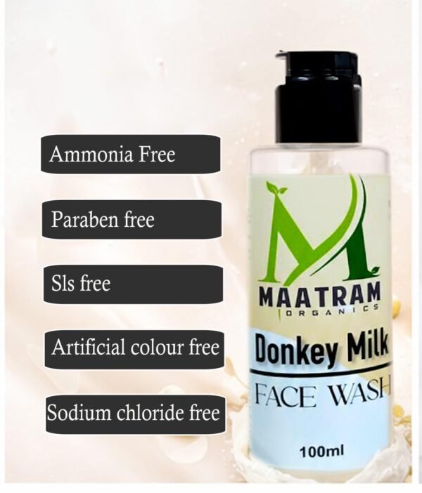 Donkey Milk Foam Face Wash 100 ml