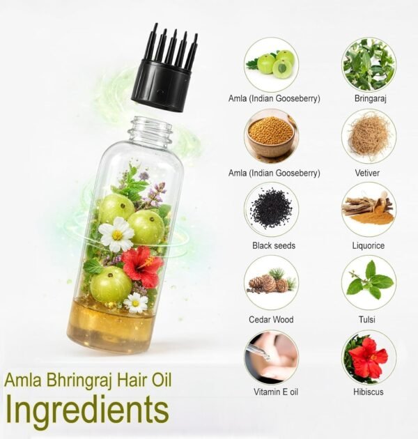 Amla & Bhringraj Hair Oil - 100ml