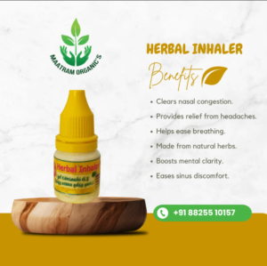 Organic Herbal Inhaler