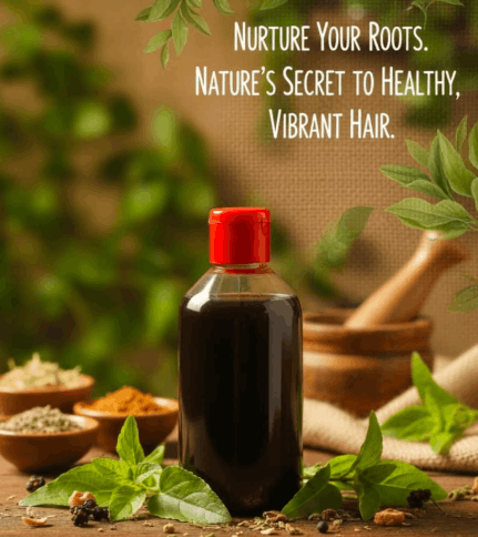 20 Natural Herb Hair Oil